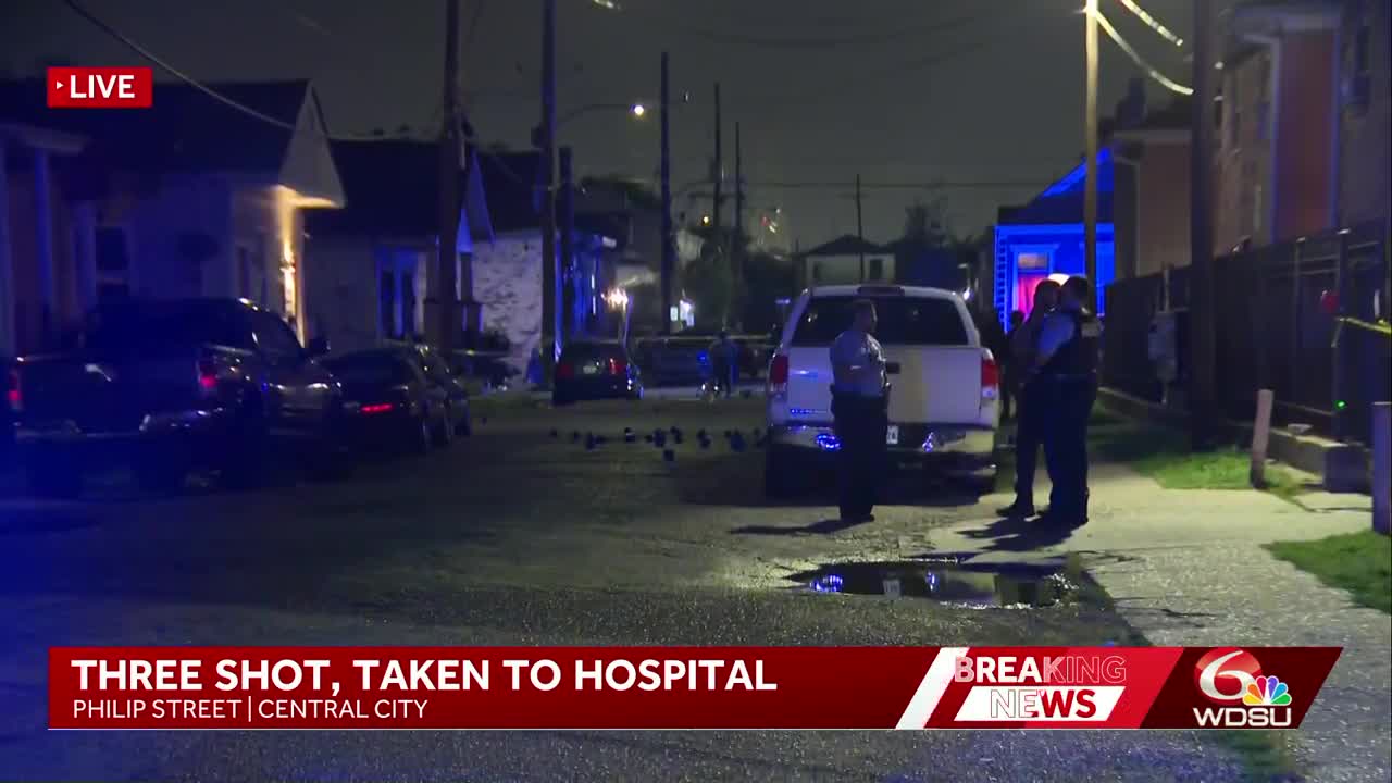 Three people shot in Central City, police and state police are ...