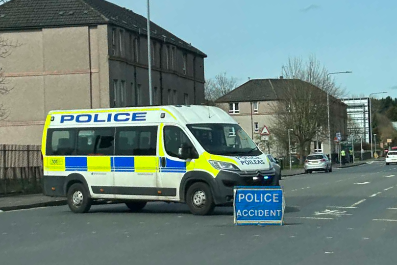 Child rushed to hospital after being knocked down in Glasgow