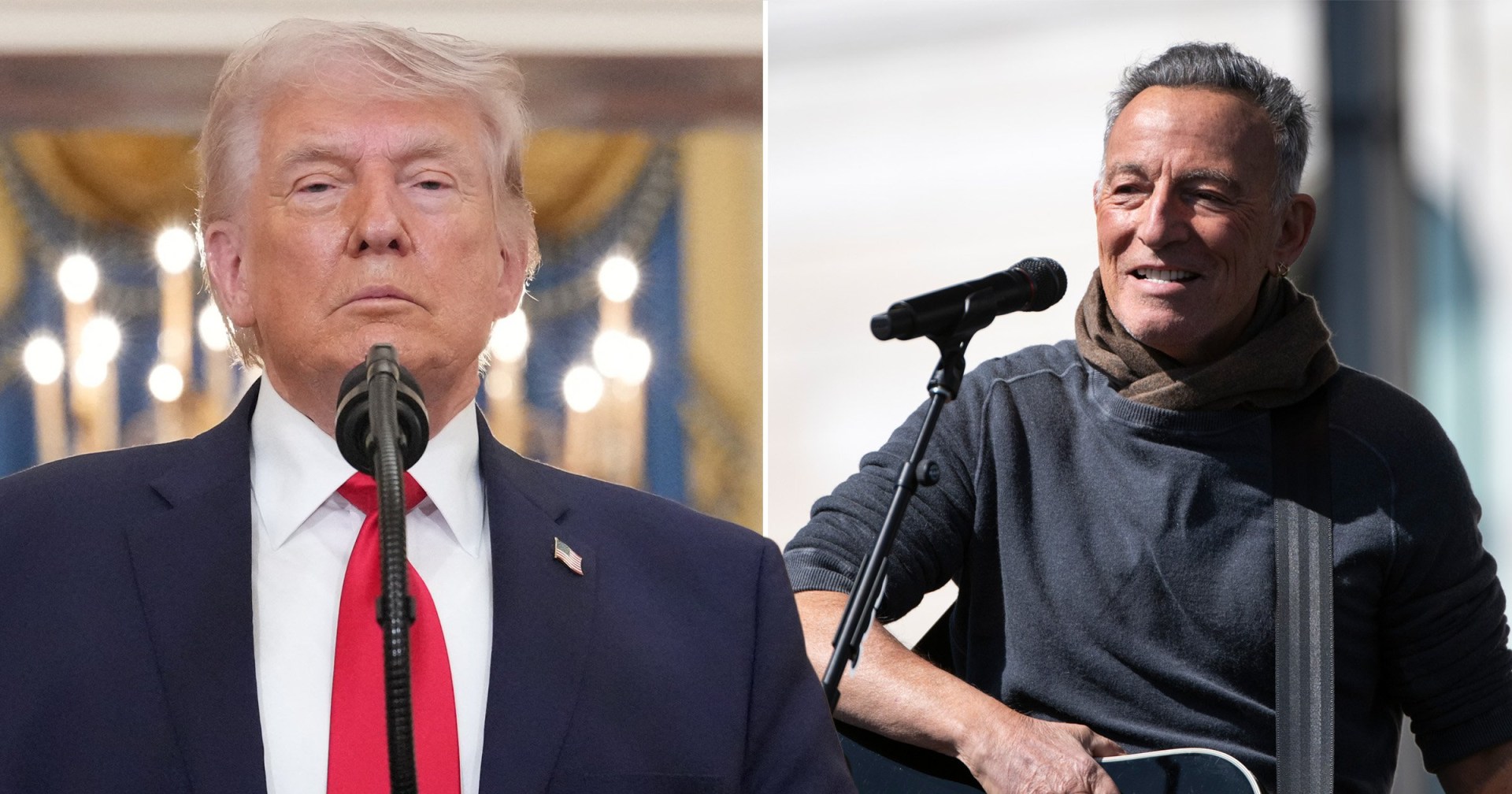 Donald Trump calls Bruce Springsteen a 'dried up prune'
