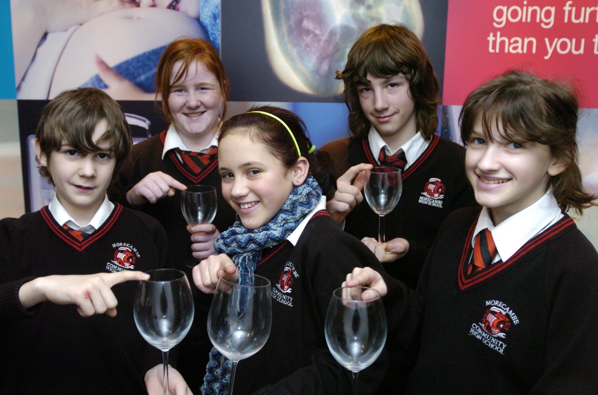 42 pictures show pupils and teachers through the years at Morecambe school