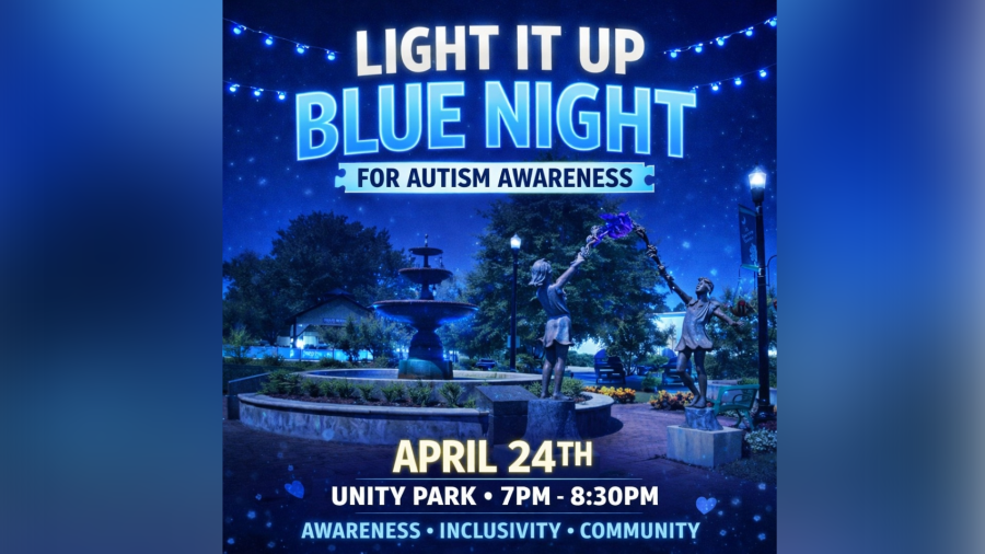 Unity Park will light storefronts blue for autism awareness