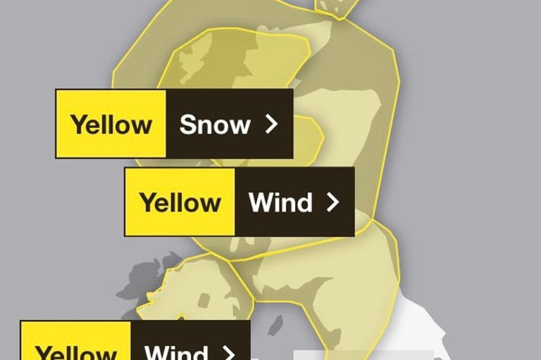 Northern Ireland target for 'strong winds' as Storm Dave hits country