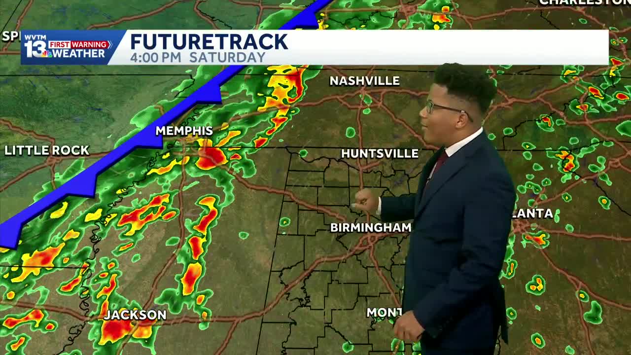Severe storms possible in Alabama's weather forecast this weekend, with ...