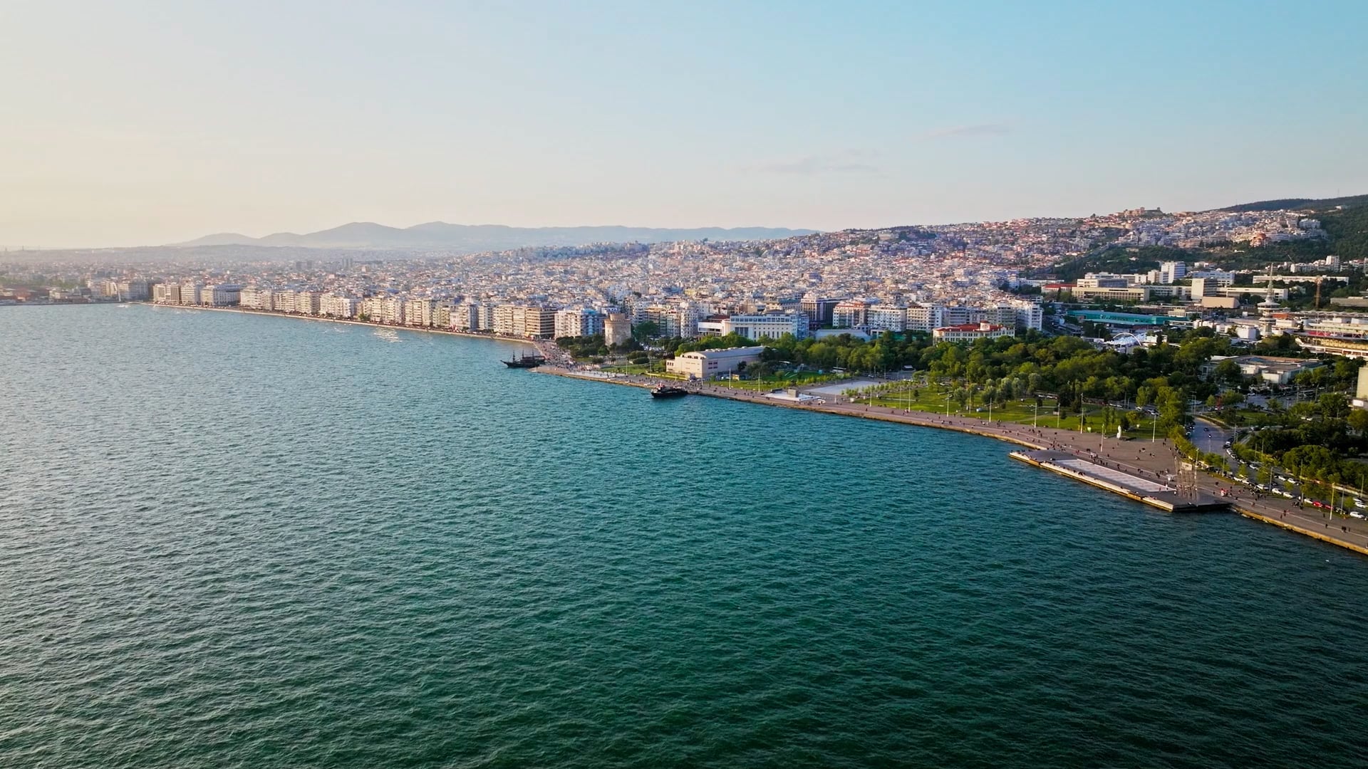 Thessaloniki's cultural tapestry unveiled in aerial view - Worldwide