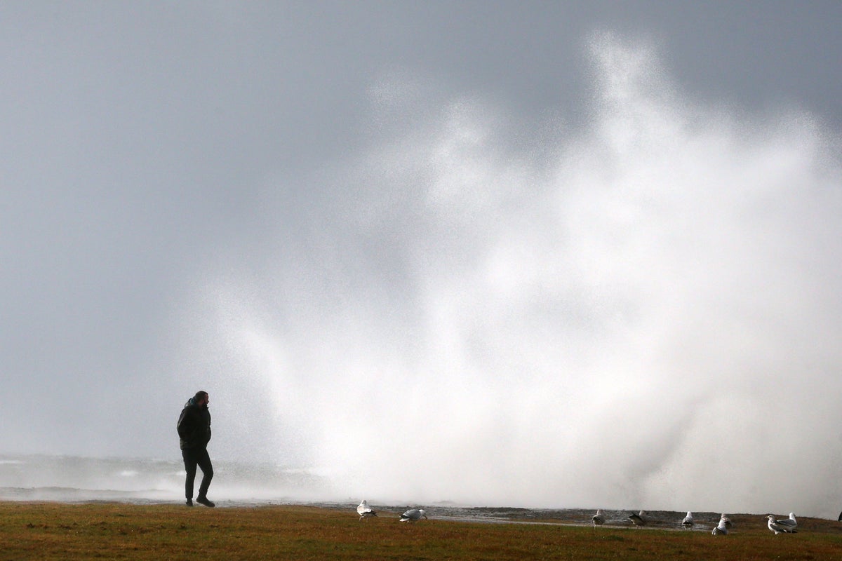 Millions face disruption as Storm Dave set to batter parts of UK