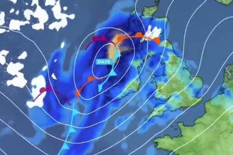 Storm Dave set to batter Yorkshire with strong winds and possible snow ...
