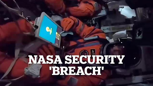 NASA fans shocked to see astronaut type his PIN into tablet