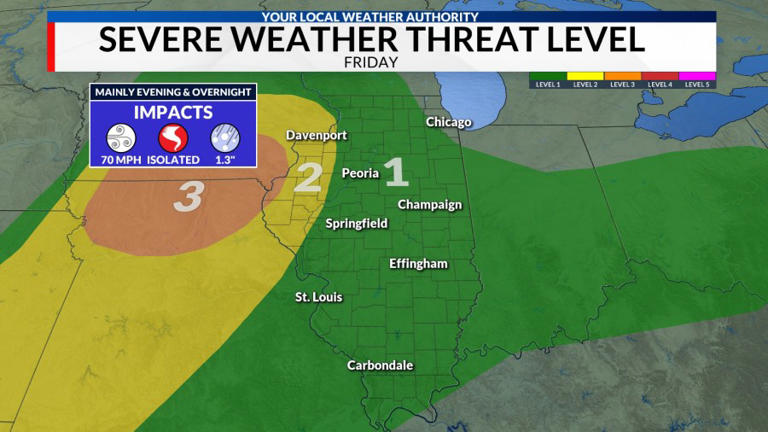 Severe weather alert day: Strong tornadoes and damaging winds possible ...