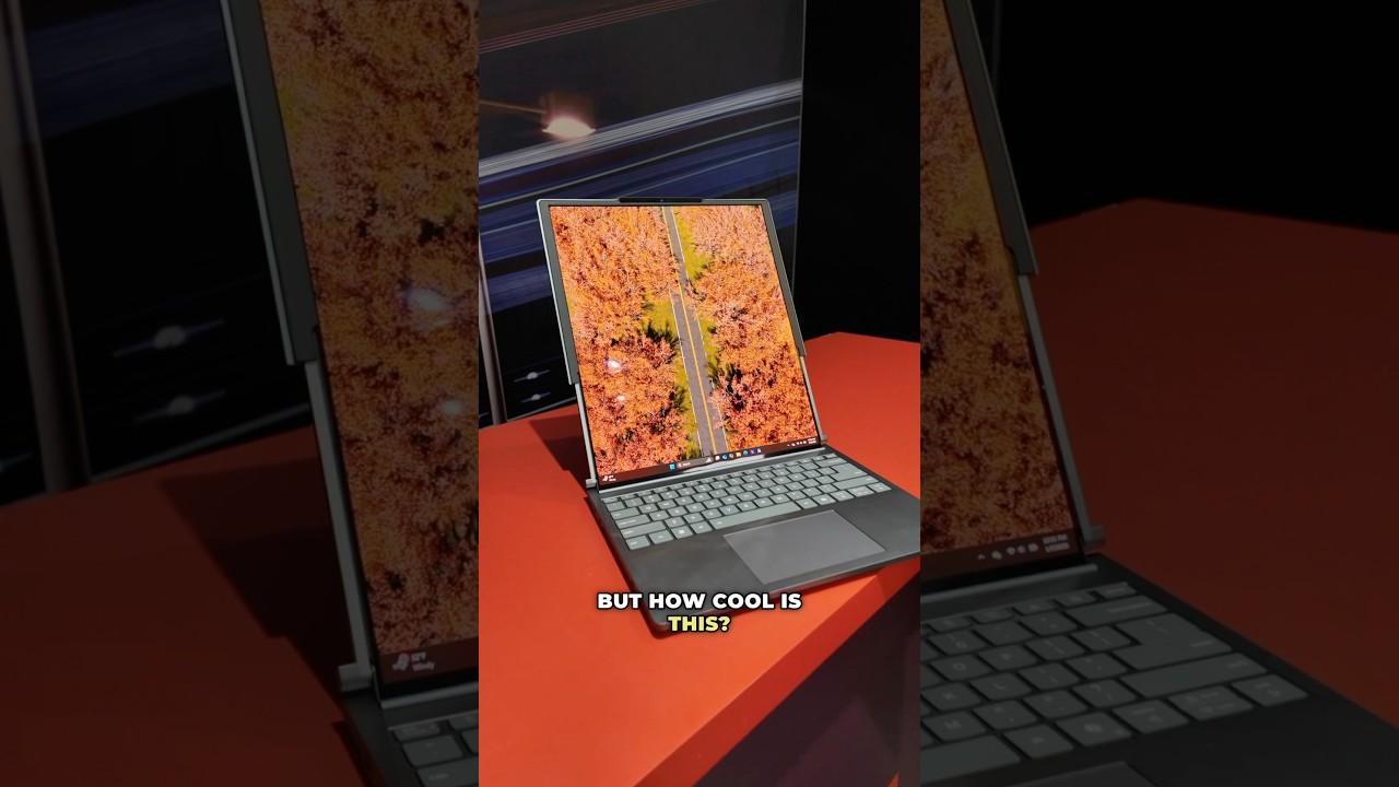 Lenovo has a laptop with a rollable OLED screen!