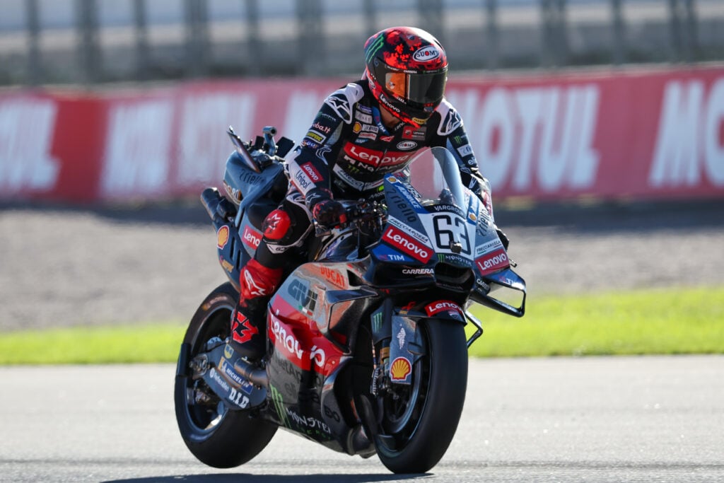 Francesco Bagnaia could ride Aprilia’s 2027 bike early under proposed ...