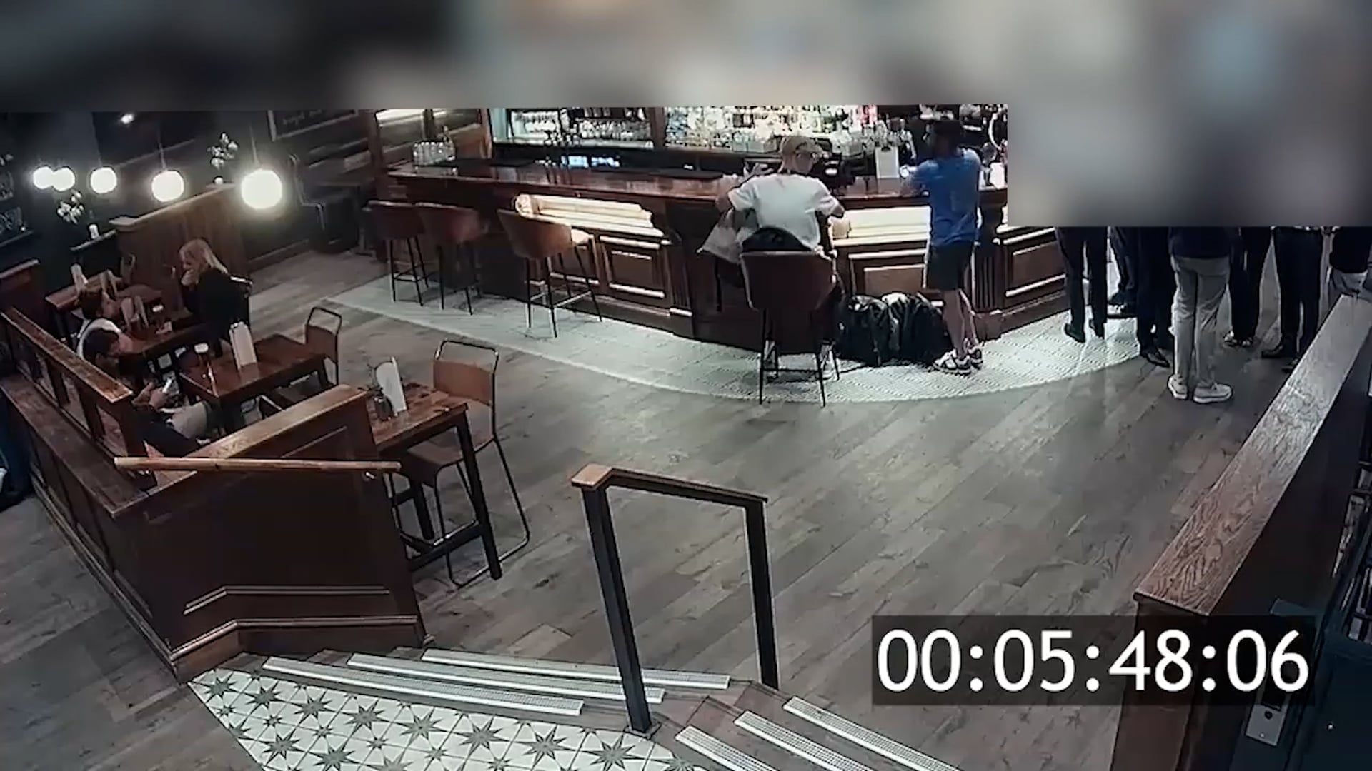 Brazen thieves caught on CCTV calmly rifling through bags - for seven ...