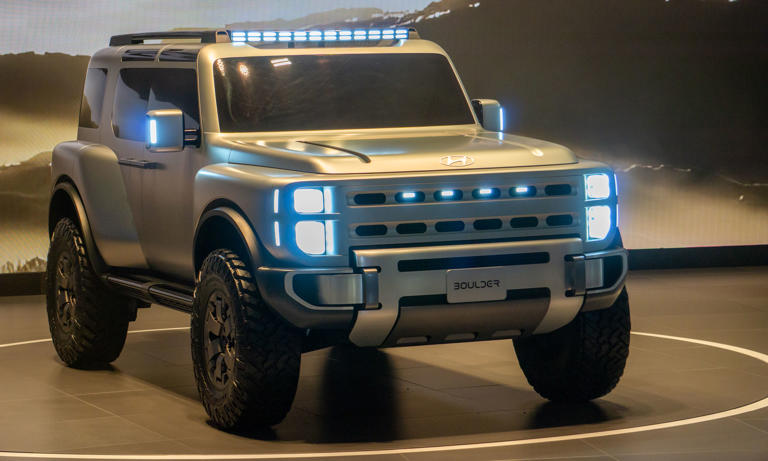 A look to the future: The Hyundai Boulder concept