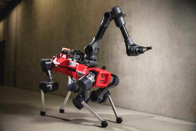 The ANYmal is a quadrupedal robot capable of carrying out research on lunar environments (Picture: ETH Zurich/Cover Images)