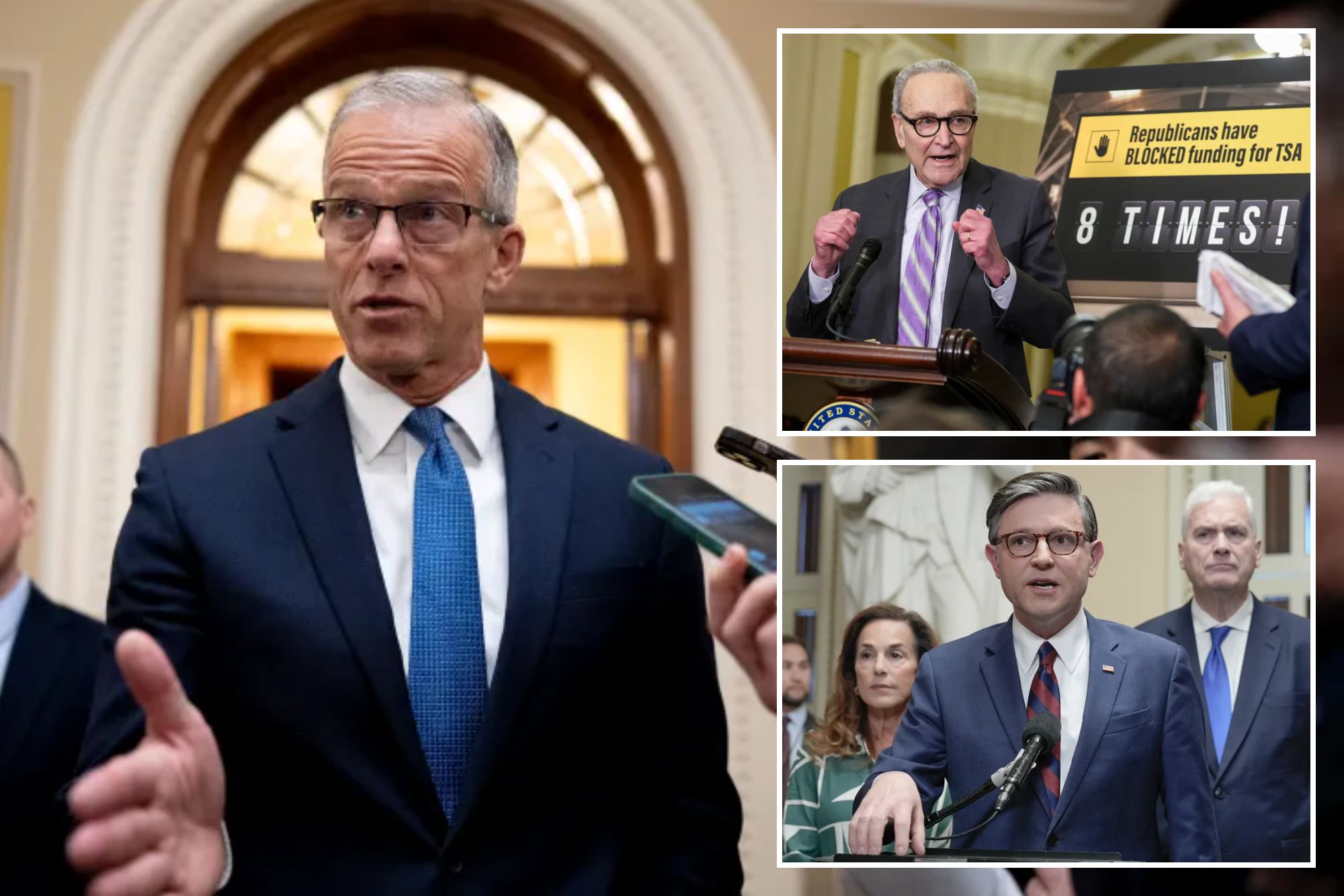 John Thune gives reality check to Dems on DHS shutdown: 'They got zero ...