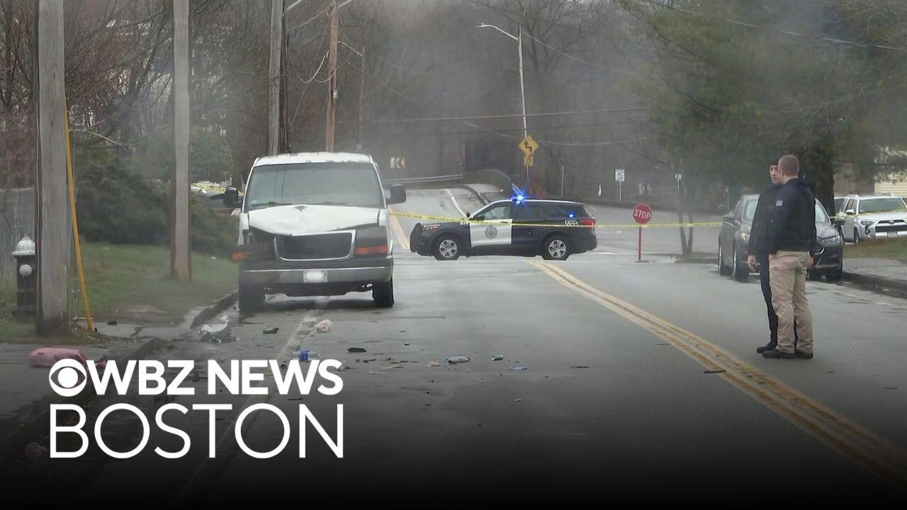 One dead in van crash in Brockton, Massachusetts
