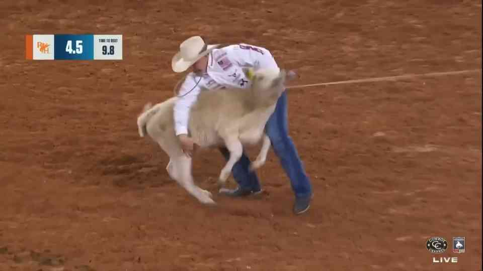 The fastest rodeo roping runs ever caught on camera