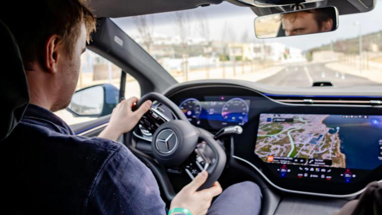 New Mercedes EQS steer-by-wire review: luxury EV gets a yoke
