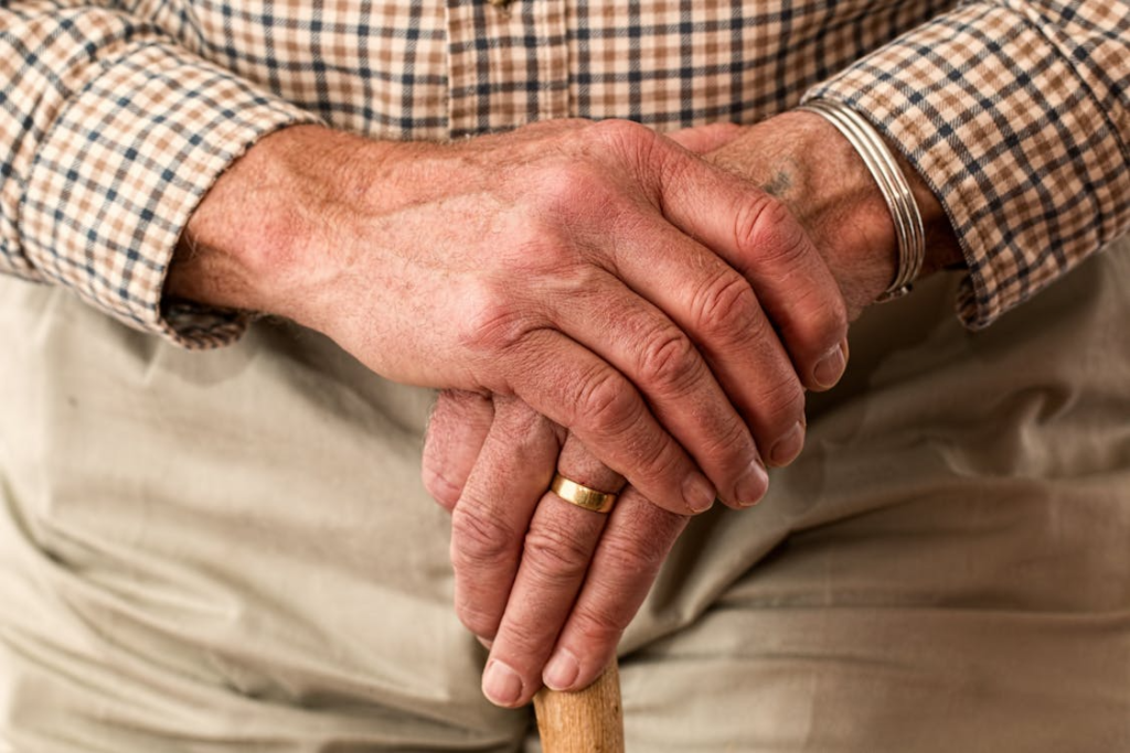 elderl hands