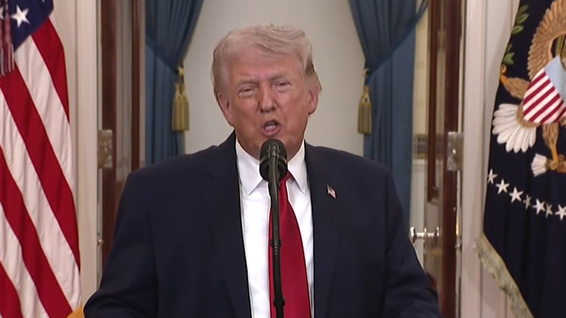 Trump pulls out 'big rhetorical guns' to try to make his case for the ...