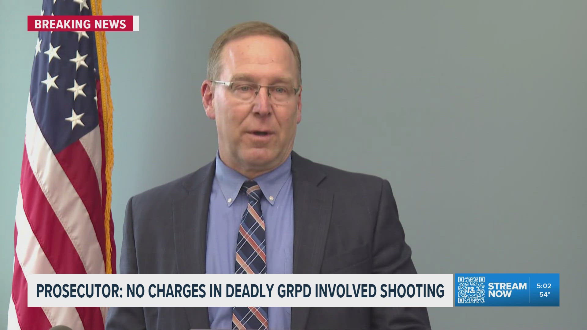 Prosecutor: No charges in fatal GRPD officer-involved shooting