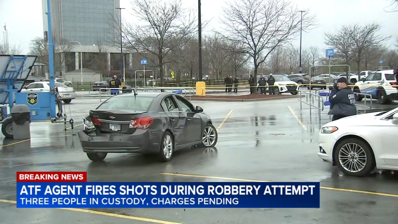 Shots fired by ATF agent during robbery attempt in Walmart parking lot ...