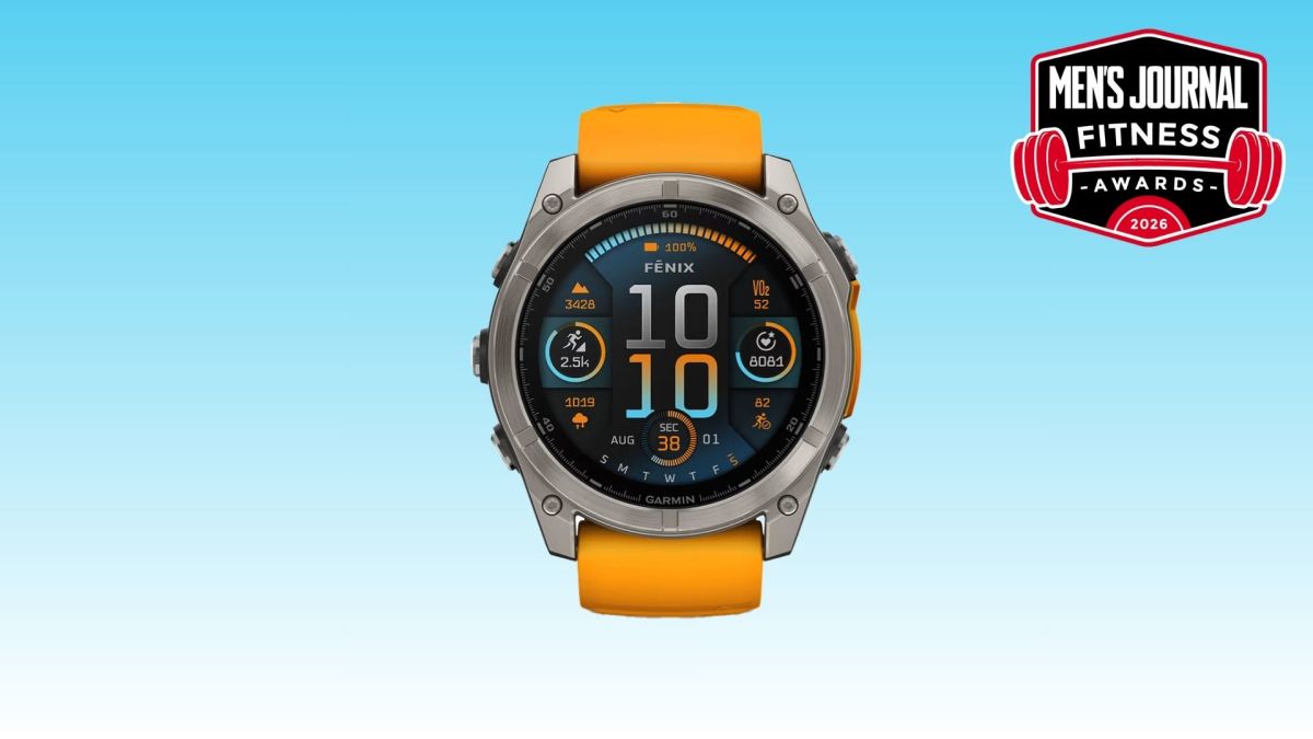 This rugged Garmin watch looks like a tank but tracks like a ...