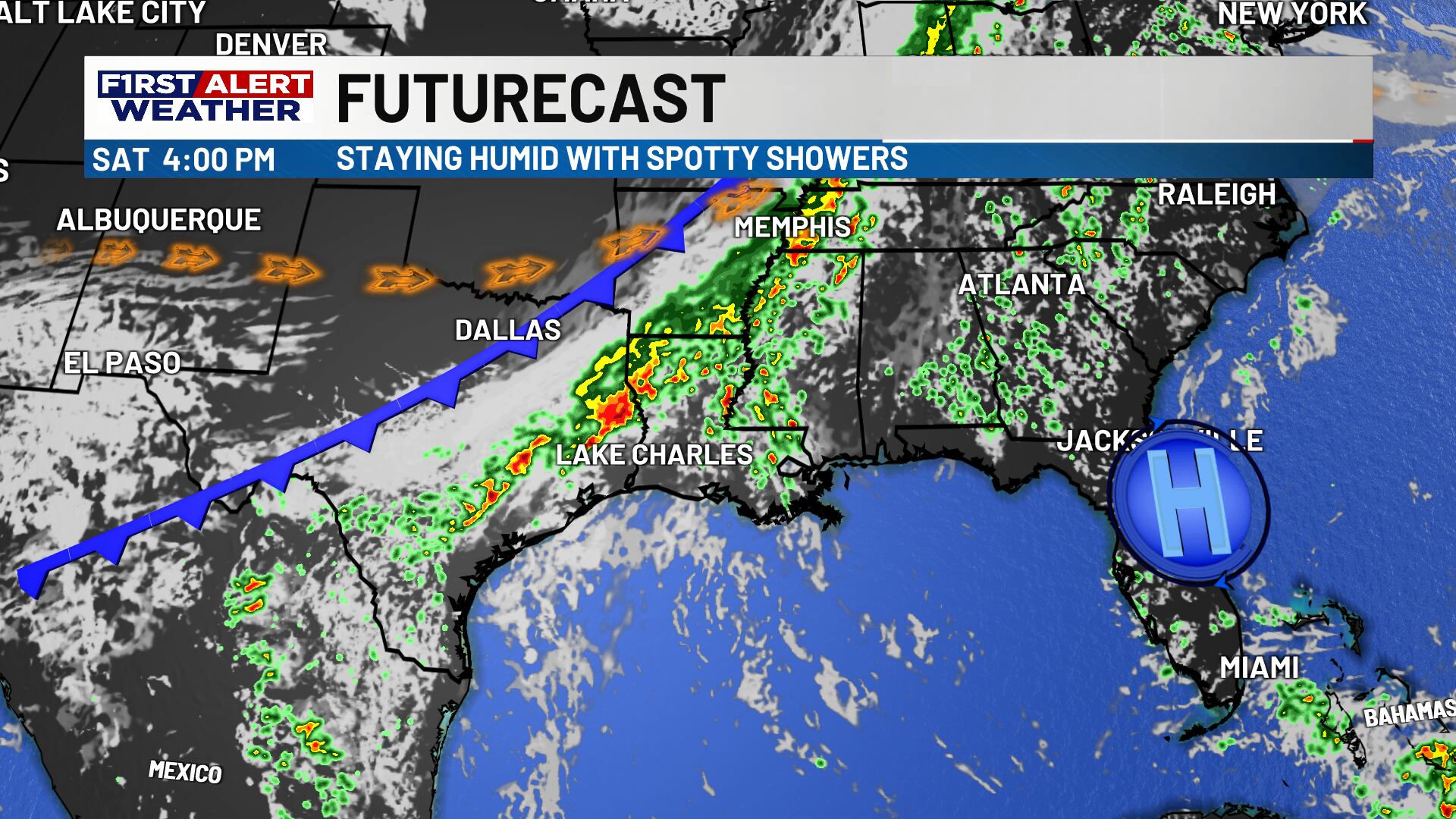 First alert forecast: Watching an Easter weekend cold front to increase ...