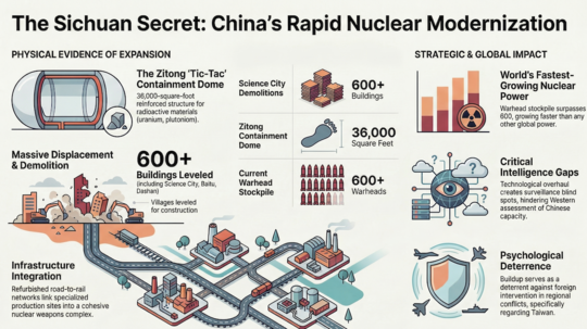 Is China secretly expanding nuclear weapons infrastructure? Satellite ...