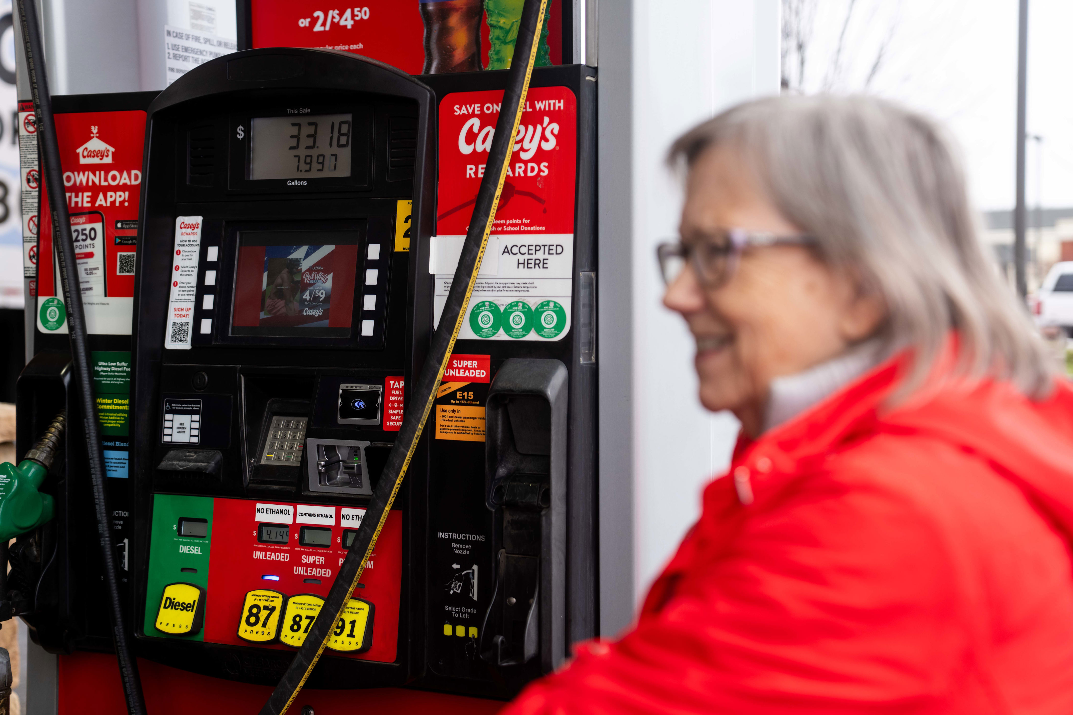 Gas prices in Iowa are rising faster than the US average