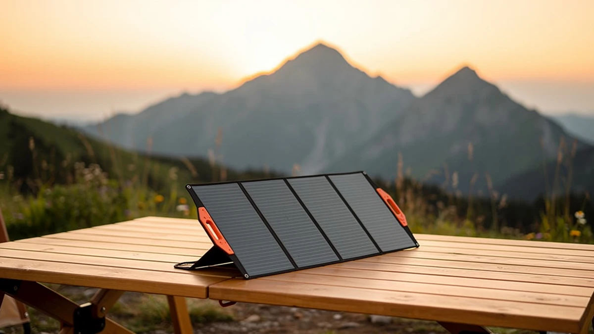 El panel solar plegable que está en oferta no solo sirve para camping ...