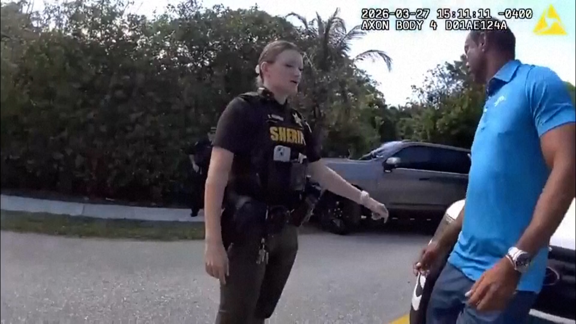 Tiger Woods bodycam video shows arrest after Florida crash