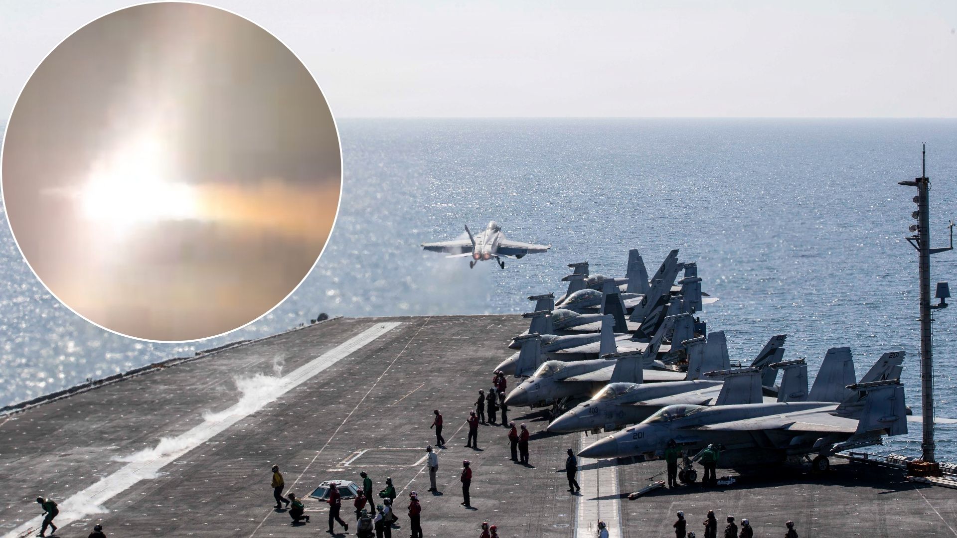 Tehran claims strike on US ship: «Enter range and we fire»