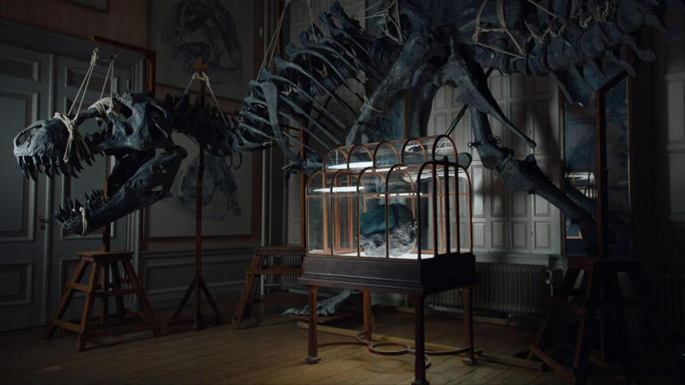 Lab-grown T-Rex leather showcased in new luxury handbag