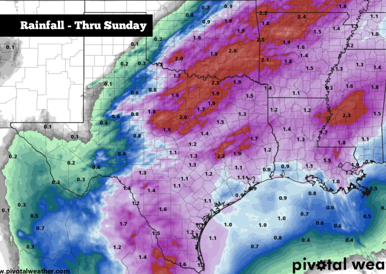 Will Easter Sunday be rainy across Texas? Here's the weekend timeline.