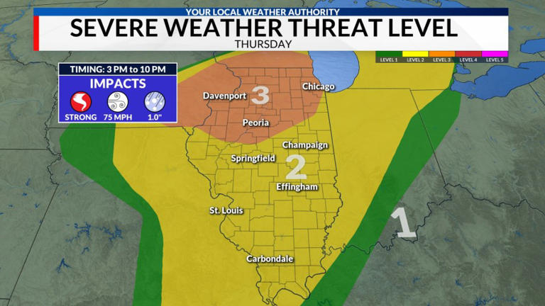 Severe weather alert day: Strong tornadoes and damaging winds possible ...