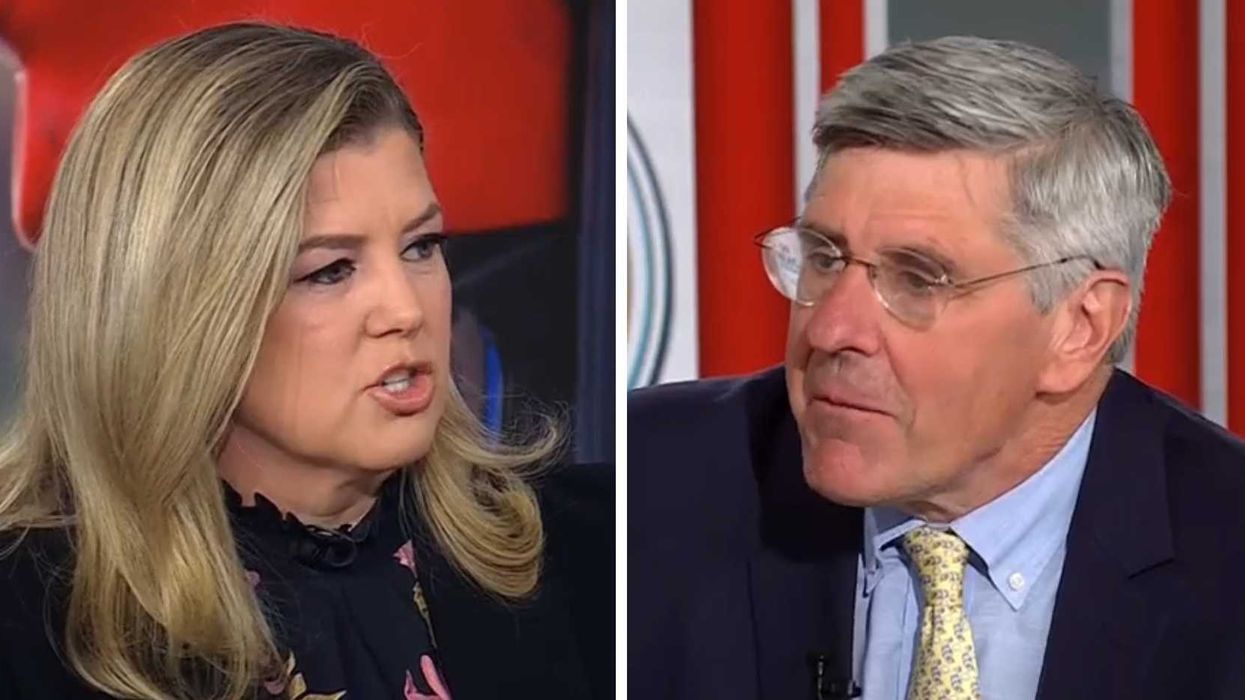 Anchor corners Trump official claiming everything is 'fine'