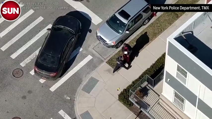 Caught on camera: Drone cameras used to follow fleeing suspect in New York