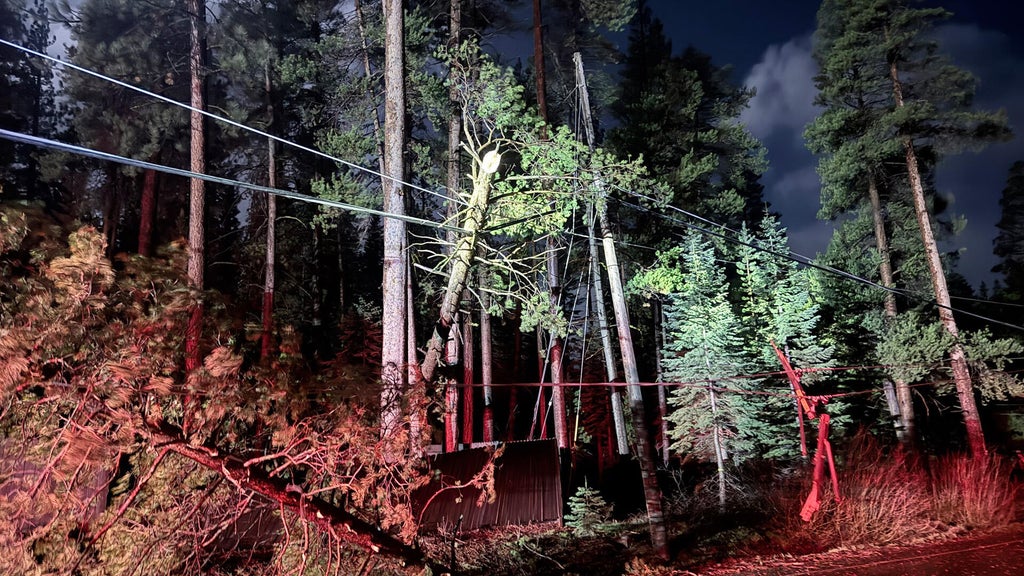High winds knock out power for thousands in South Lake Tahoe overnight