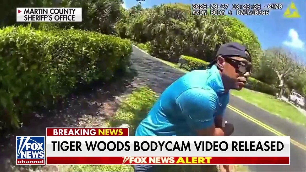 Tiger Woods alleged DUI bodycam footage released<br><br>