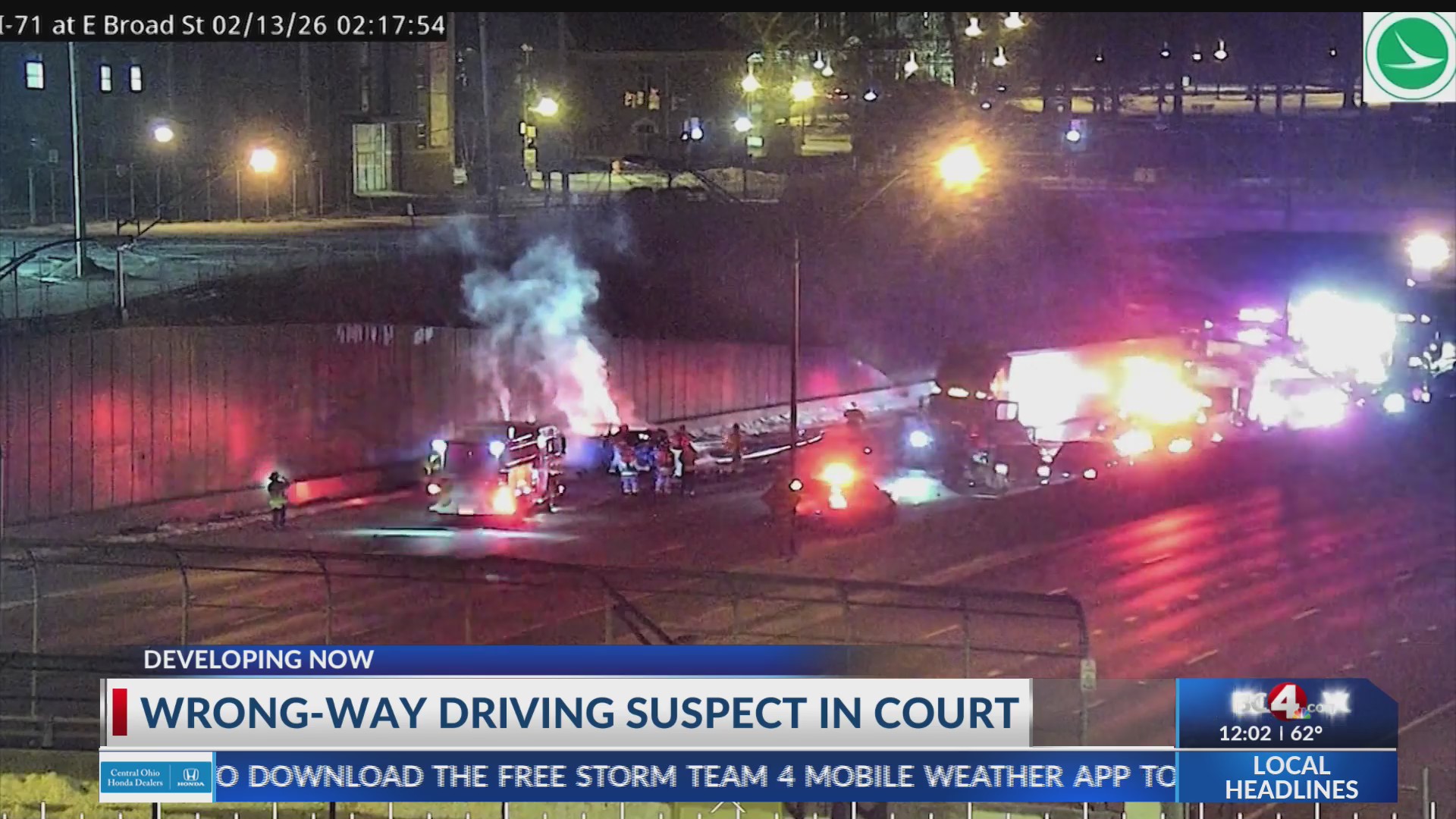 Driver in deadly I-71 crash pleads not guilty