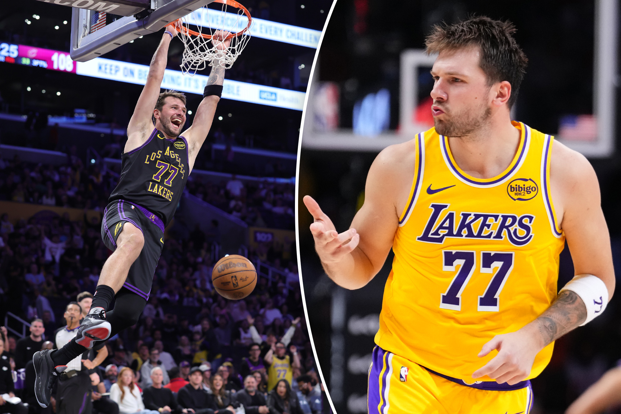 Lakers star Luka Doncic named Western Conference player of the month
