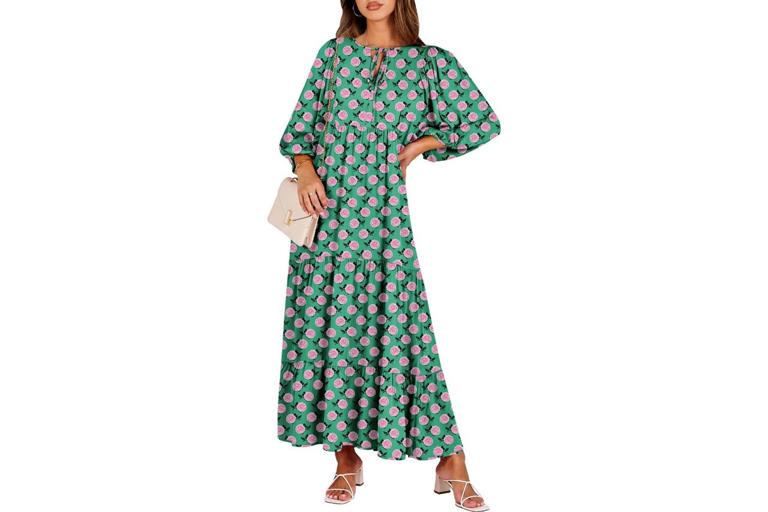 green emerald velvet dress WIHOLL Spring Dresses for Women 2026 Casual Long Maxi Dress 2026 Sleeveless  Sundresses Beach Vacation Swimsuit Coverup Flowy Army Green S at Amazon  Women's Clothing store main image 1