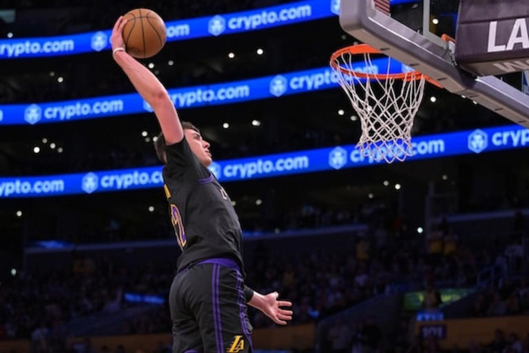 Luka Doncic: Jake LaRavia has been 'playing great' for Lakers