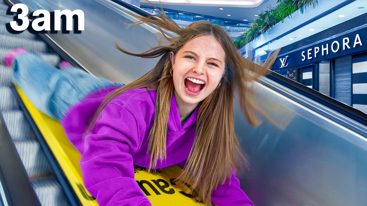 Overnight adventure in the world's largest mall!