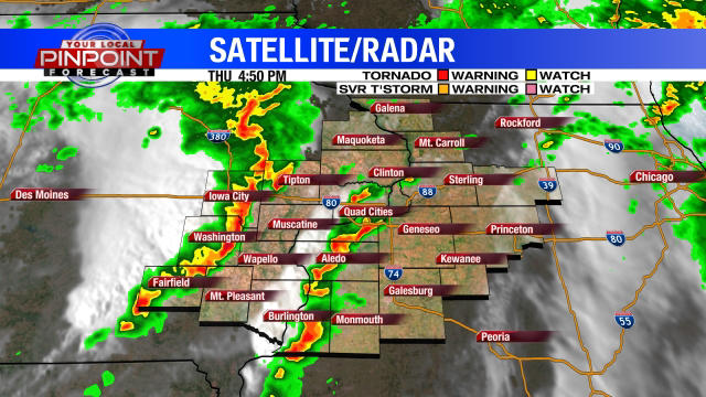 Severe weather in the Quad Cities area