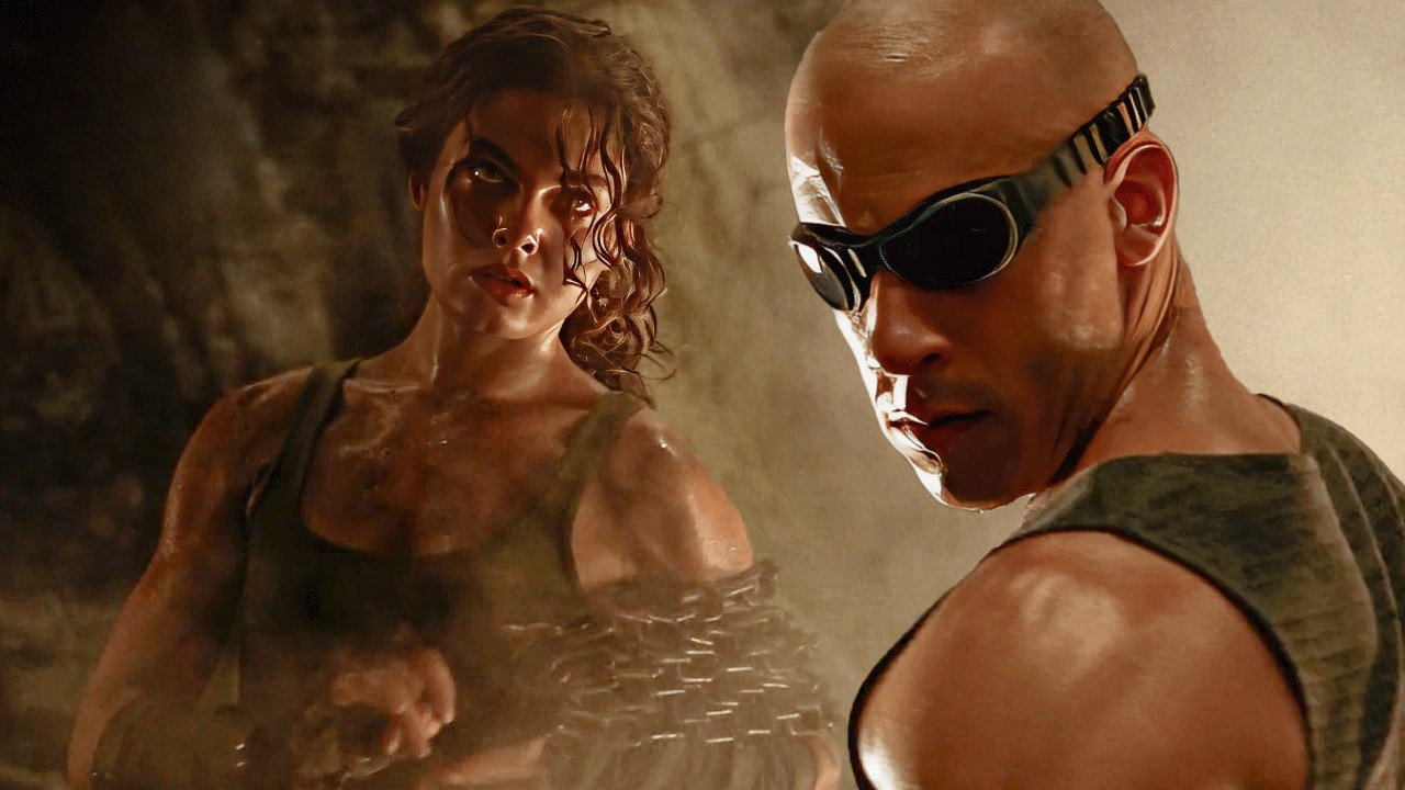 Riddick and Kyra meet again in jail | The Chronicles of Riddick