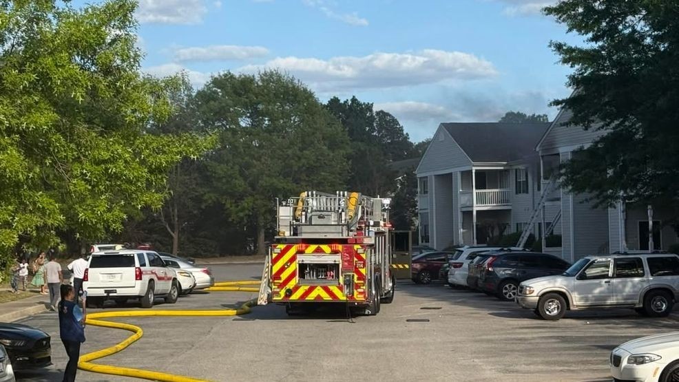 Florence fire crews respond to fire at Brittany Place Apartments