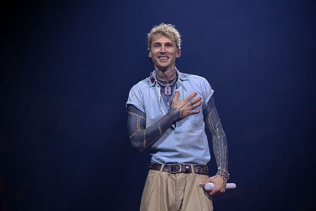 MGK just shared a rare glimpse of his youngest daughter, Saga Blade ...