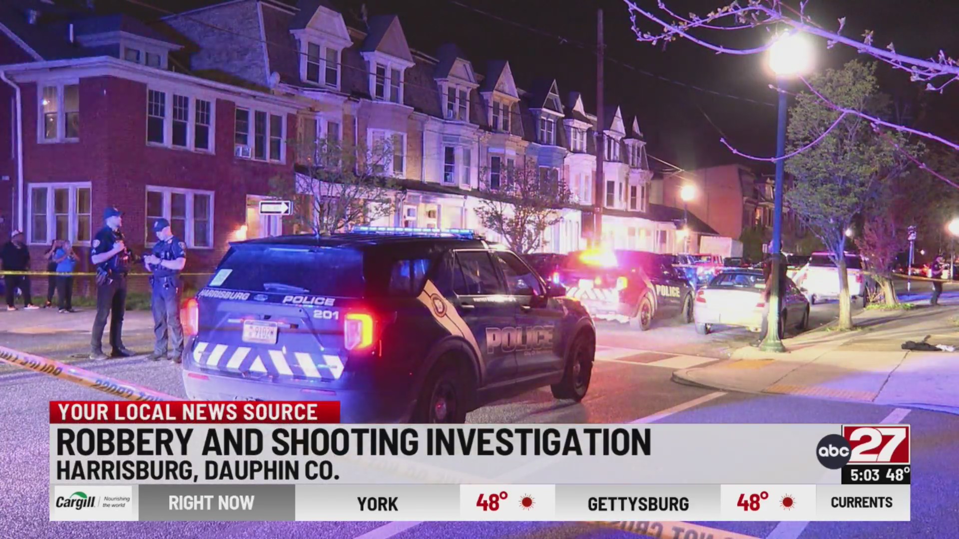 Police investigating after person shot during robbery incident at ...