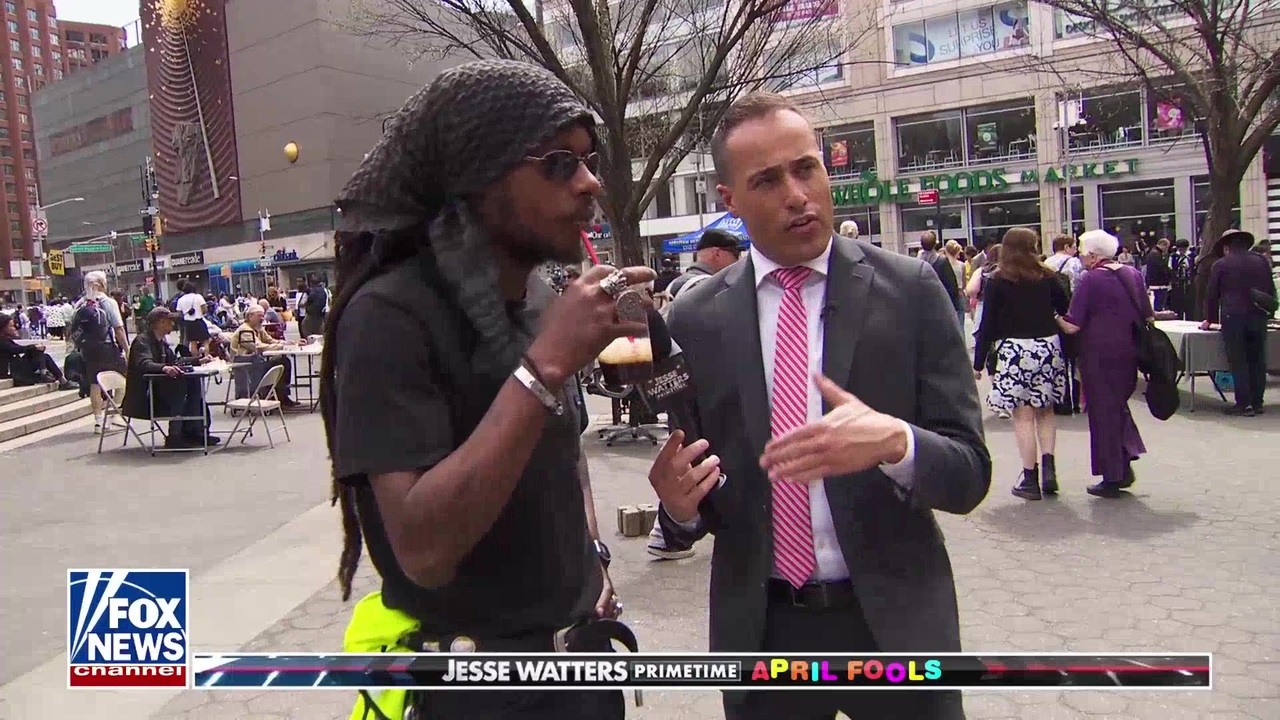 Fake news, real reactions: April Fools on 'Jesse Watters Primetime'